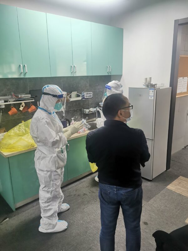 2022 公司隔壁🐏了，今天要上门核酸了